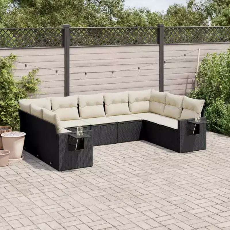 vidaXL Salon de jardin avec coussins en plusieurs coloris