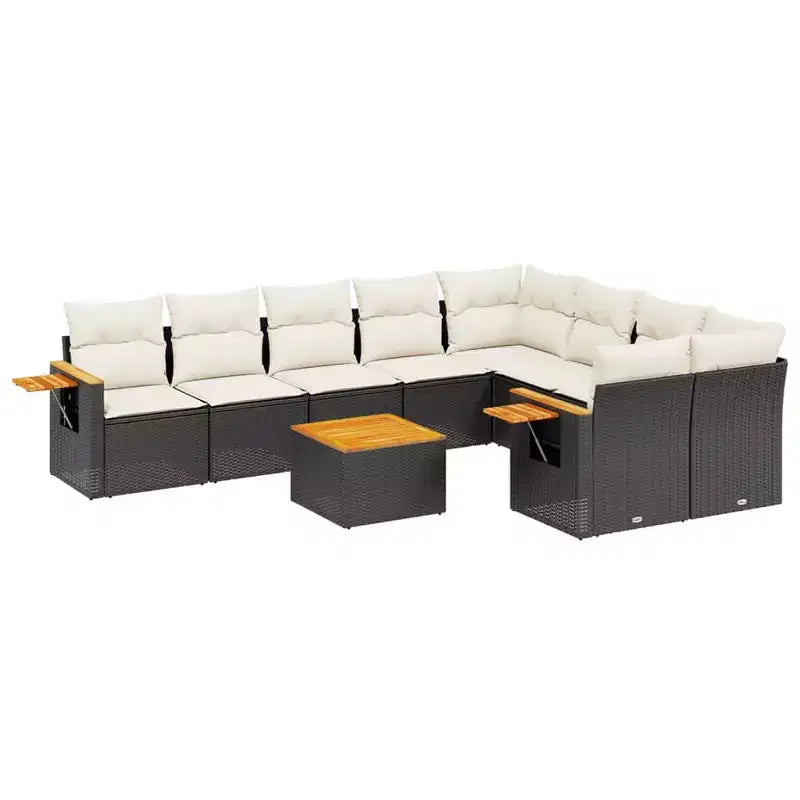 vidaXL Outdoor Patio Sofa Set with Cushions - Tons of Colors to Choose From