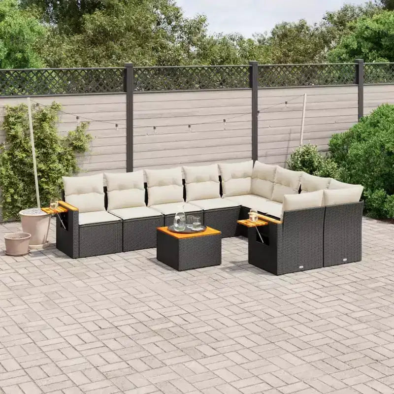 vidaXL Ensemble de canapés de jardin avec coussins – Grand choix de couleurs