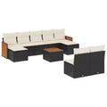 vidaXL Garden Sofa Set Poly Rattan Modular Modular