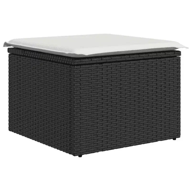 vidaXL Salon de jardin modulable en résine tressée Modulaire