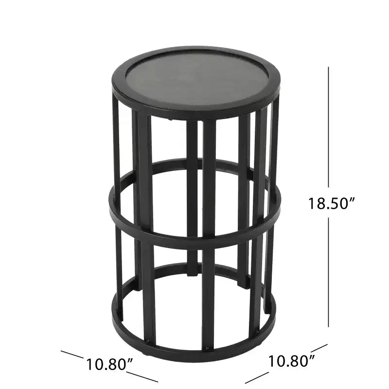 Christopher Knight Home Graziana Ensemble 3 pièces de chaises à bascule d'extérieur en rotin avec table d'appoint en céramique