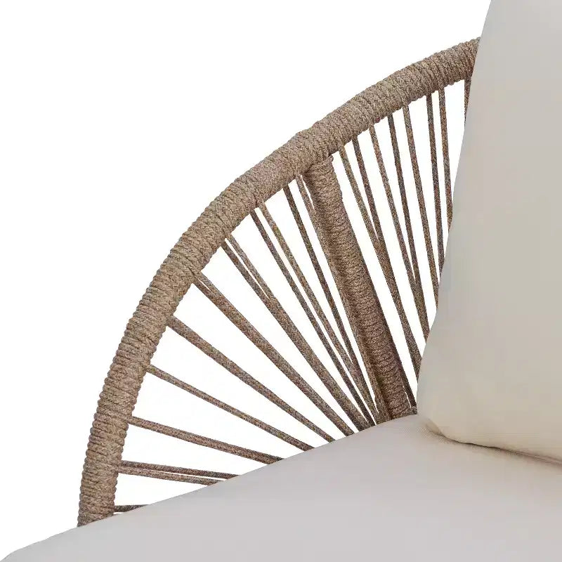 Christopher Knight Home Brixton – Ensemble de sièges de patio 2 pièces en bois d'acacia avec baignoire incurvée et table basse à lattes