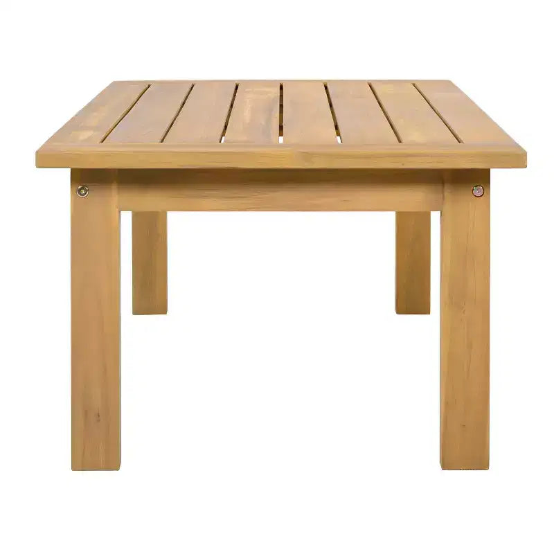 Christopher Knight Home Graziella Canapé deux places et table basse en bois d'acacia modernes pour patio