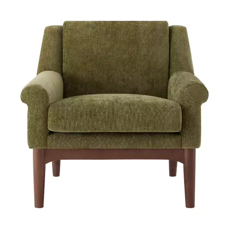 Fauteuil d'appoint Polibi avec accoudoirs évasés