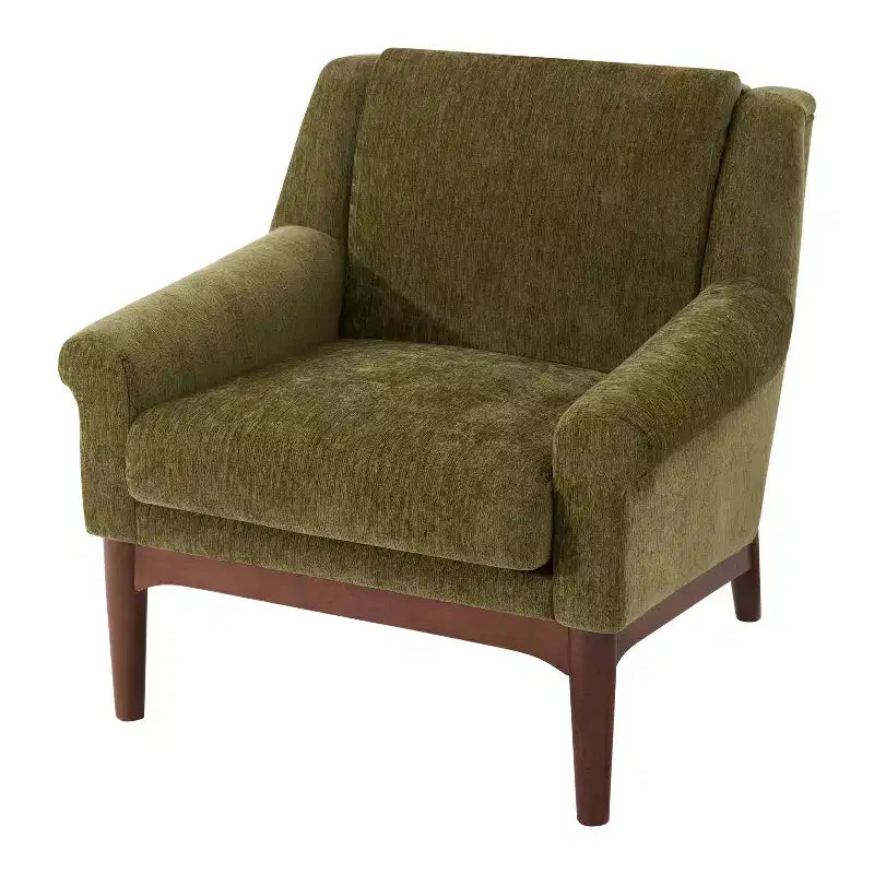 Fauteuil d'appoint Polibi avec accoudoirs évasés