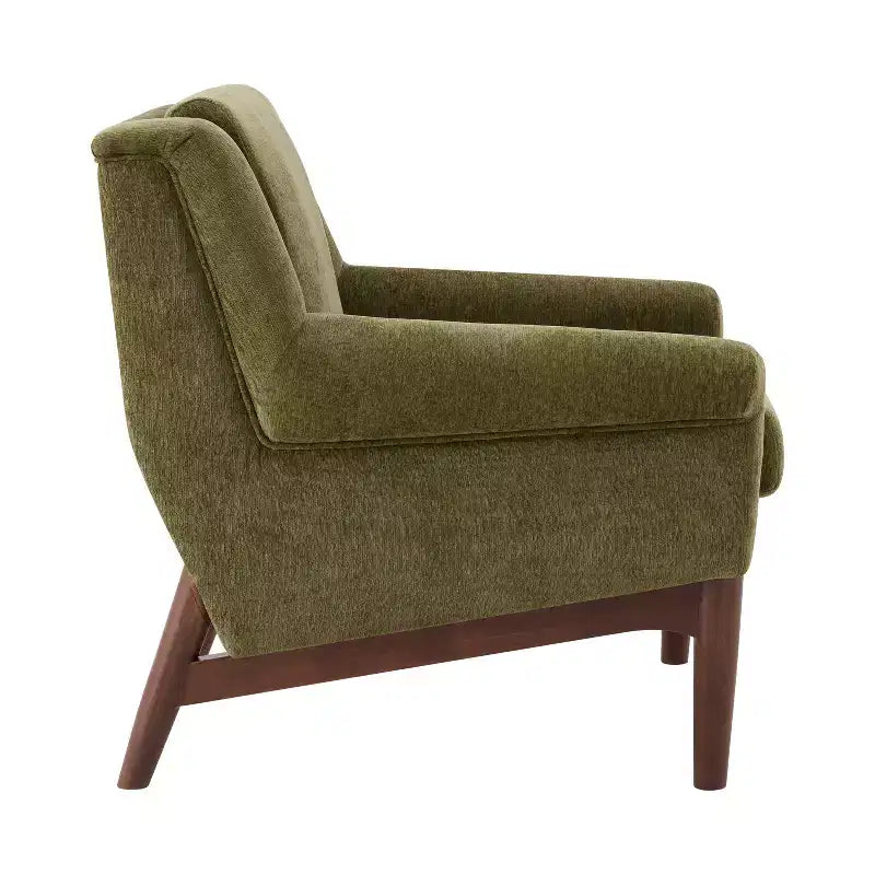 Fauteuil d'appoint Polibi avec accoudoirs évasés