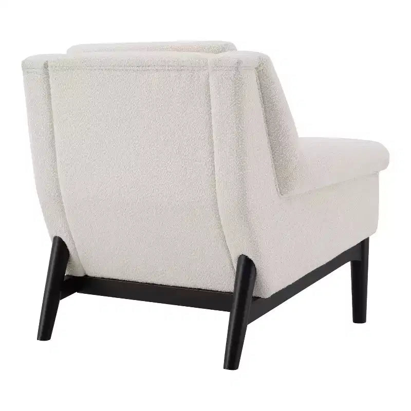 Fauteuil d'appoint Polibi avec accoudoirs évasés