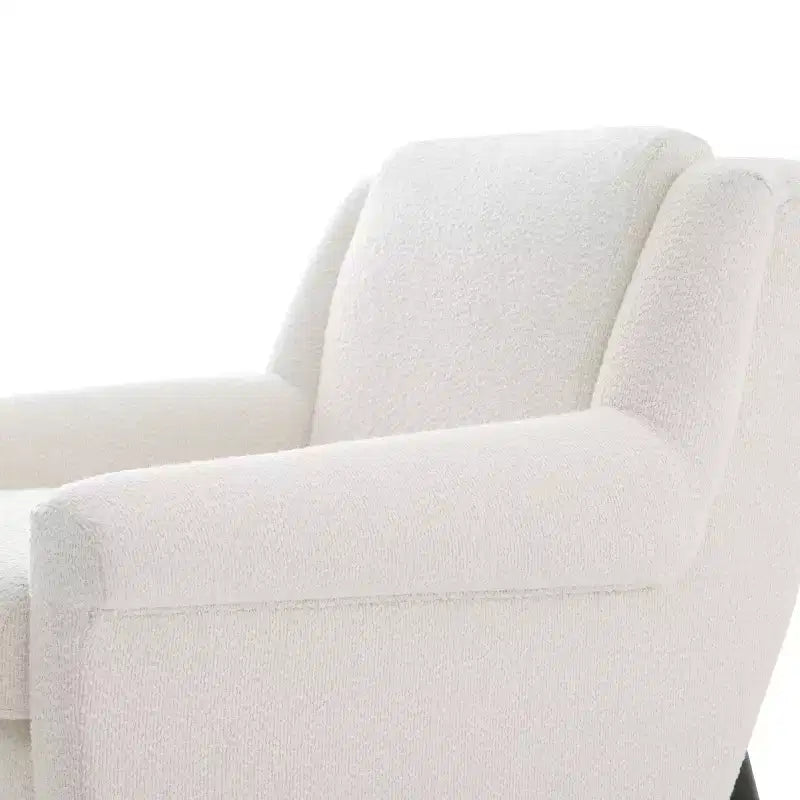 Fauteuil d'appoint Polibi avec accoudoirs évasés