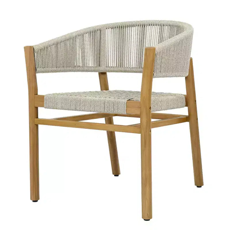 Chaise d'appoint de terrasse extérieure Whisen 2 pièces, ensemble de 2 chaises de conversation de jardin, élégantes chaises doubles extérieures tissées