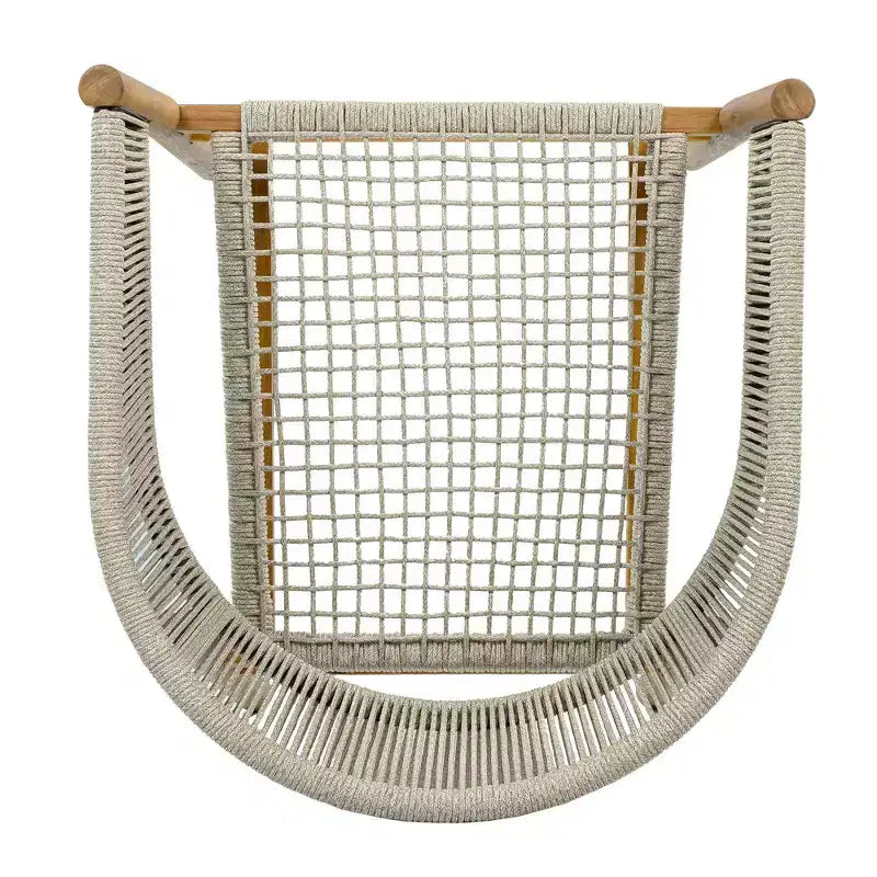 Chaise d'appoint de terrasse extérieure Whisen 2 pièces, ensemble de 2 chaises de conversation de jardin, élégantes chaises doubles extérieures tissées