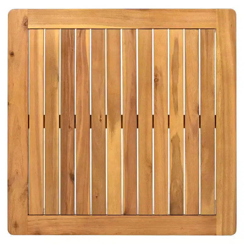 Ensemble de Canapé d'Extérieur 3/4/5 Pièces, Salon de Jardin Extérieur avec Table Basse et Coussins, Cadre Résistant aux Intempéries, Teck+Beige-ModernLuxe