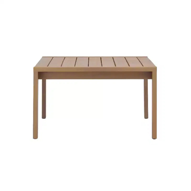 Christopher Knight Home Febi Salon de jardin moderne 4 pièces en acacia avec coussins et table à lattes