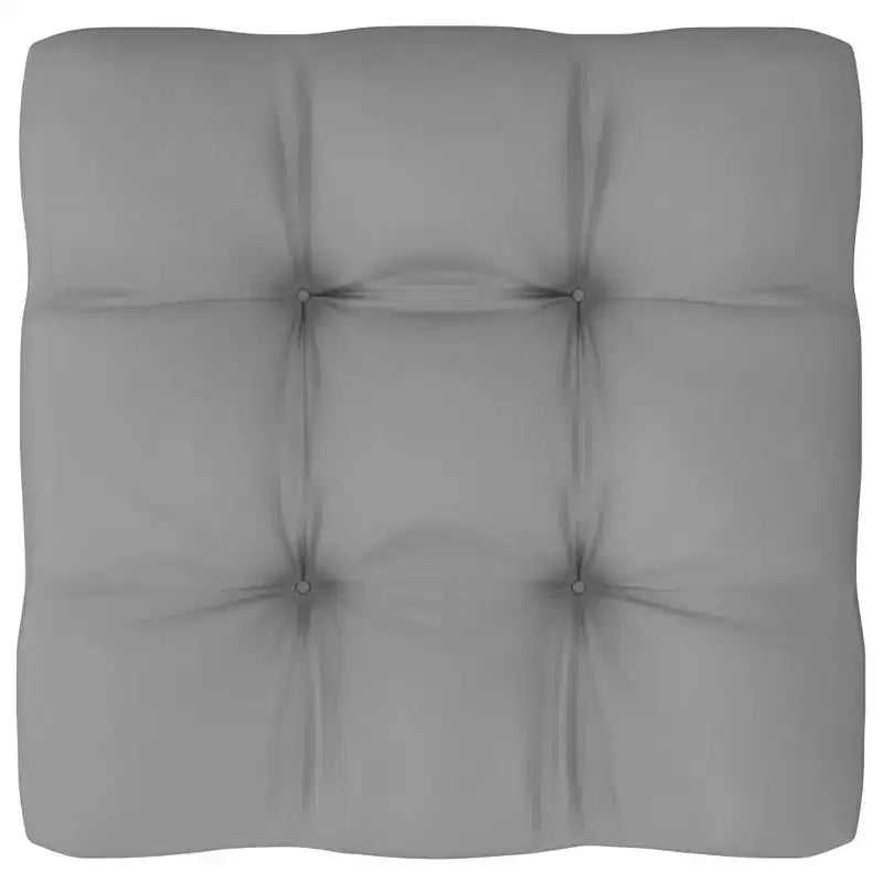 vidaXL Salon de jardin Bois de pin massif, tissu (100 % polyester)