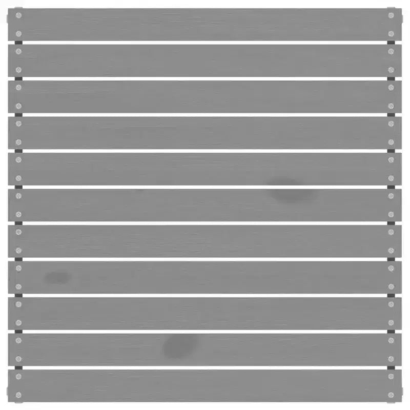 vidaXL Ensemble de jardin modulable en pin massif gris