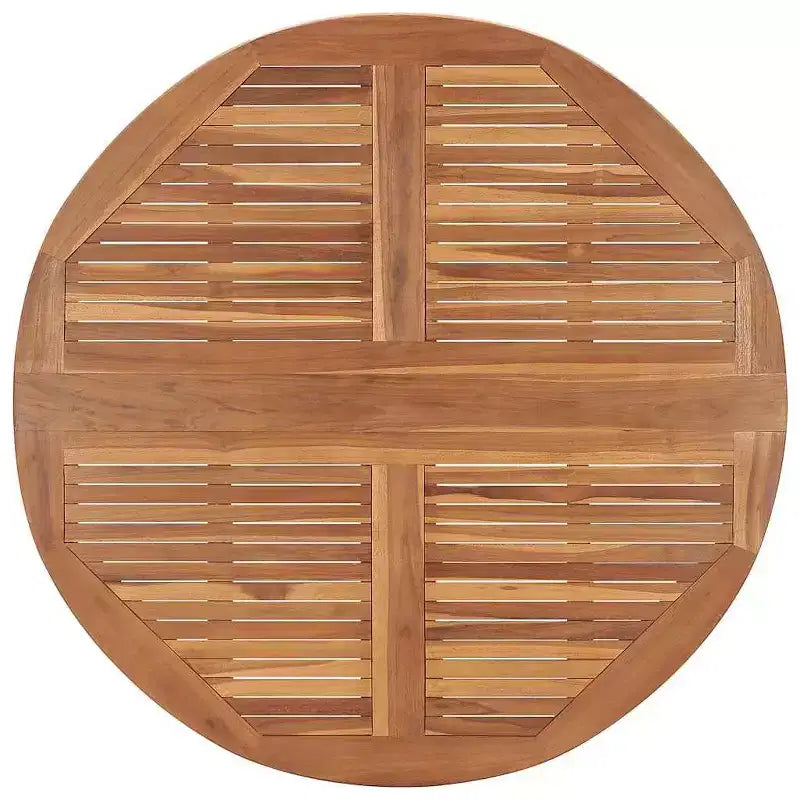 vidaXL Ensemble de salle à manger d'extérieur Teck naturel Bois dur de teck lisse et poncé