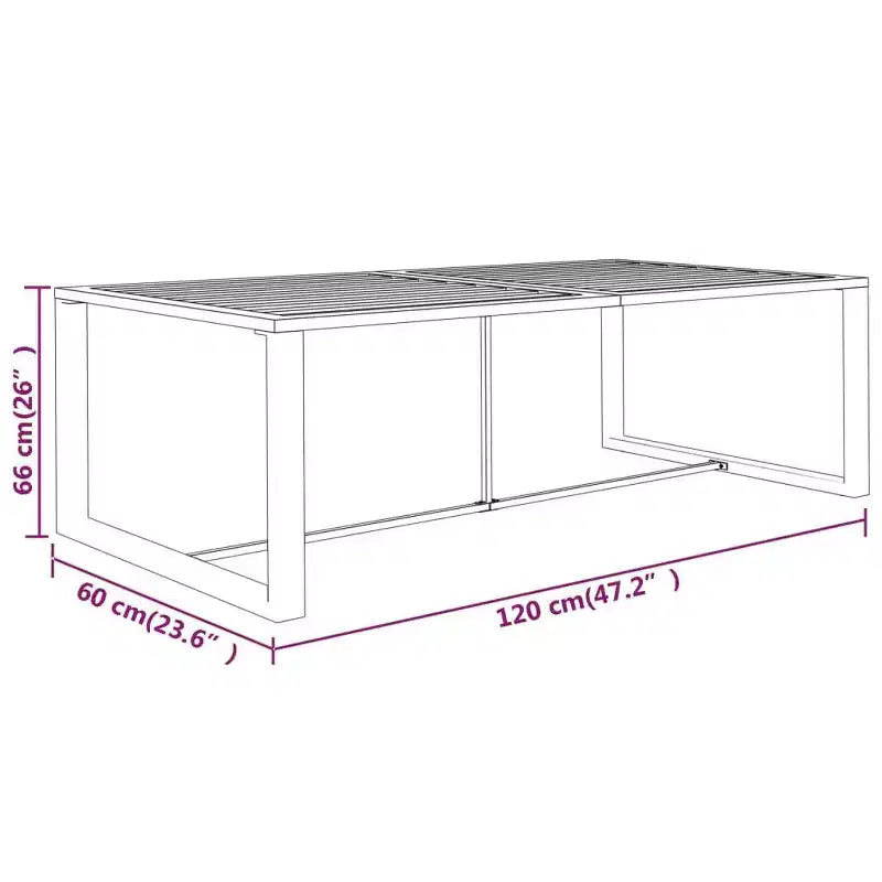 vidaXL Salon de jardin anthracite