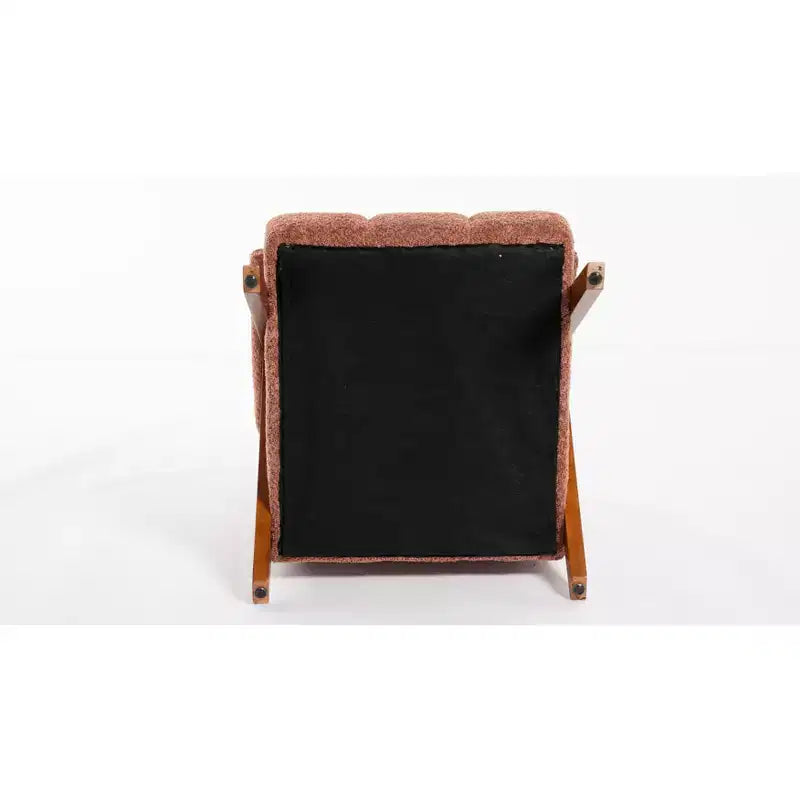 ModernLuxe Fauteuil d'appoint rembourré, Fauteuil simple, Fauteuil ergonomique, Fauteuil de lecture rembourré, Fauteuil de loisirs, Chenille