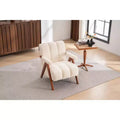 ModernLuxe Accent Chair Upholstered Single Sofa Chair Ergonomic Lounge Armchair Cushioned Reading Chair Leisure Chair, Chenille