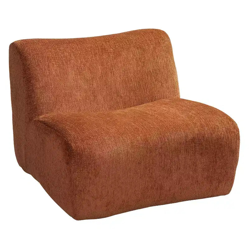 Fauteuil d'appoint sans accoudoirs moderne et modulaire Crinti Christopher Knight Home avec coussin en mousse
