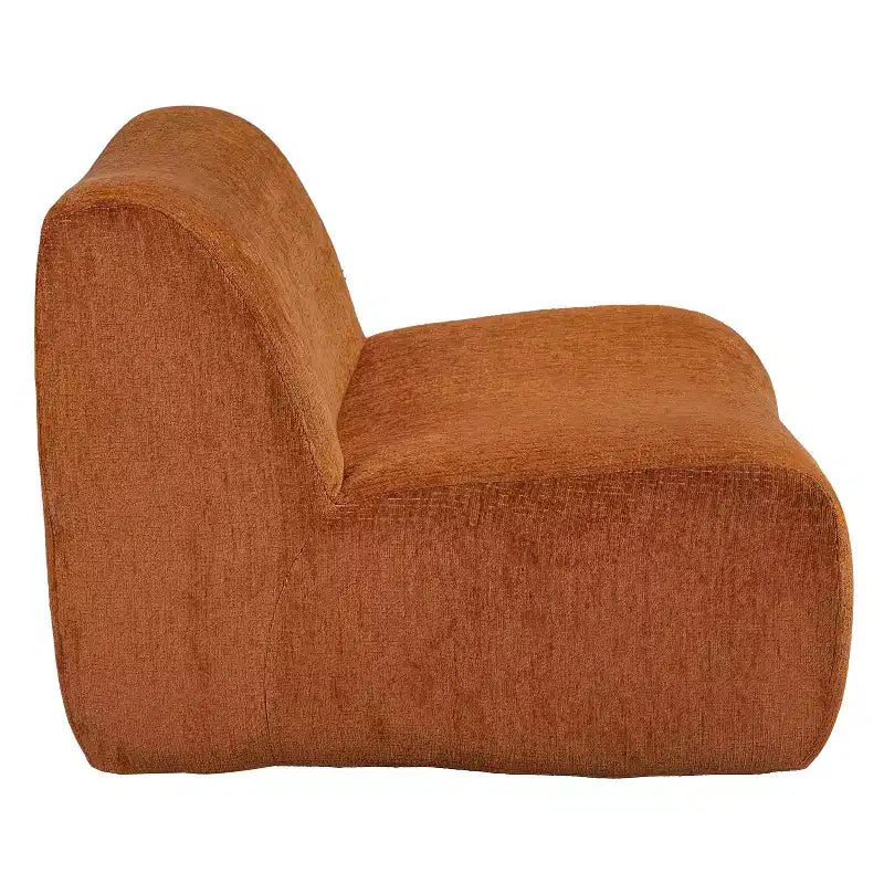Fauteuil d'appoint sans accoudoirs moderne et modulaire Crinti Christopher Knight Home avec coussin en mousse