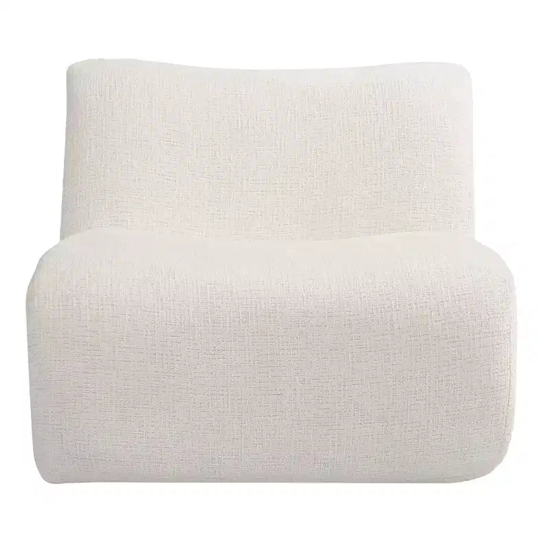 Fauteuil d'appoint sans accoudoirs moderne et modulaire Crinti Christopher Knight Home avec coussin en mousse