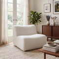 Christopher Knight Home Crinti Modern Modular Armless Accent Chair with Foam Cushion