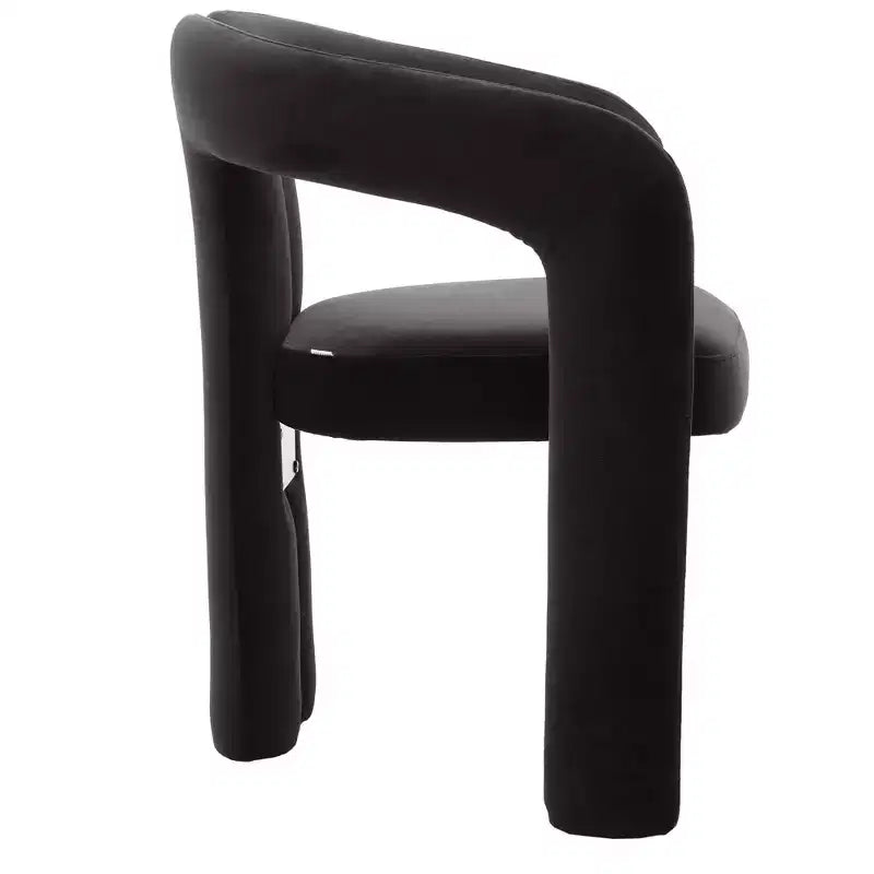 Set of 2 Accent Chairs, Velvet Barrel Armchair for Kitchen, Living Room, Bedroom - ModernLuxe