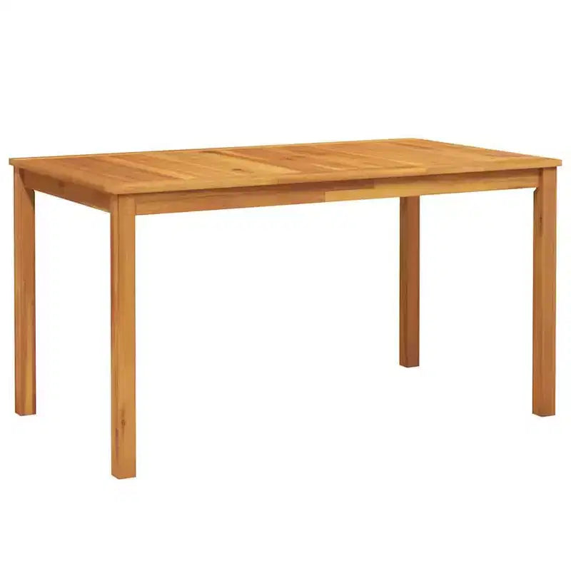 vidaXL Ensemble de salle à manger de jardin pliable 7 pcs marron Bois d'acacia massif