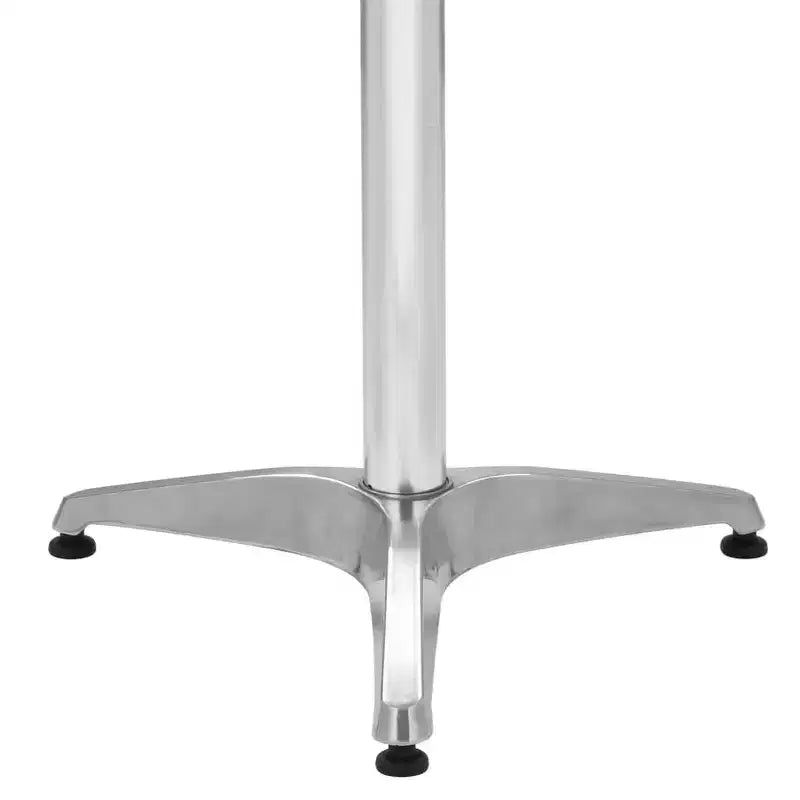 vidaXL Ensemble de salle à manger Aluminium Argenté Empilable 5 pièces