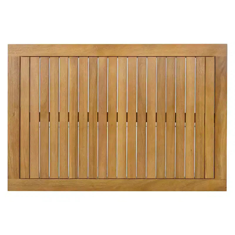 Ensemble de canapé d'angle d'extérieur 4 pièces en bois d'acacia et corde tressée GDFStudio Louie