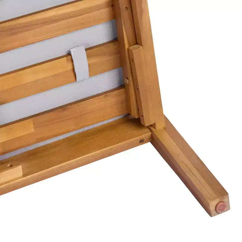 ModernLuxe Ensemble de canapés de jardin 4/5 pièces en bois d'acacia, salon de jardin avec table basse pour véranda/jardin/balcon