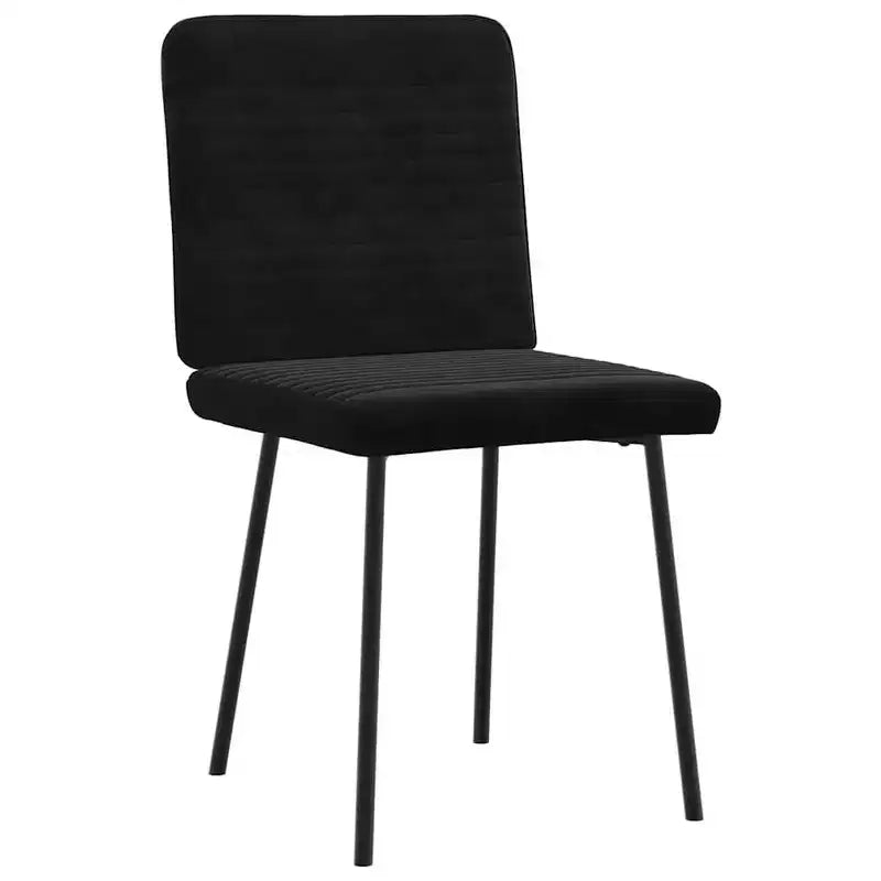 vidaXL Lot de 4 chaises de salle à manger robustes Rectangulaire Moderne