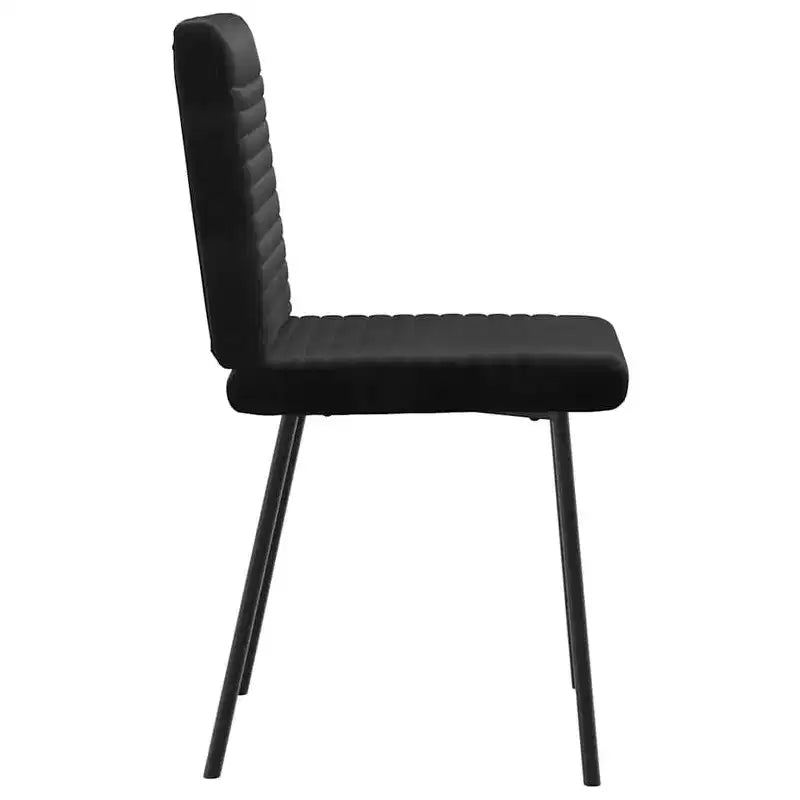 vidaXL Lot de 4 chaises de salle à manger robustes Rectangulaire Moderne