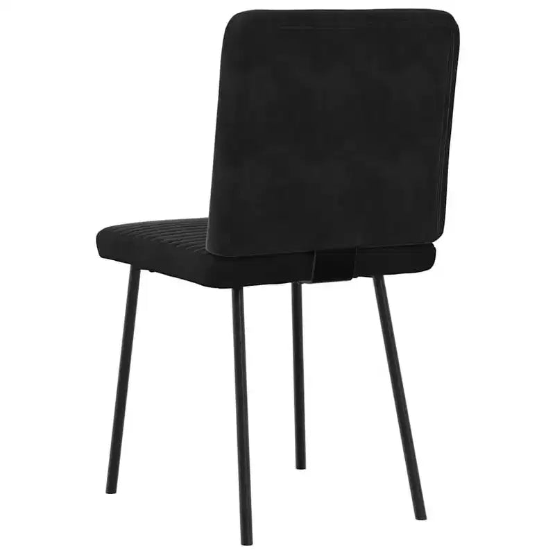 vidaXL Lot de 4 chaises de salle à manger robustes Rectangulaire Moderne