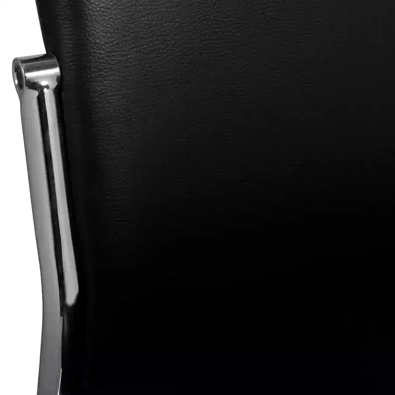 vidaXL Dining Chairs 2 pcs Black Faux Leather