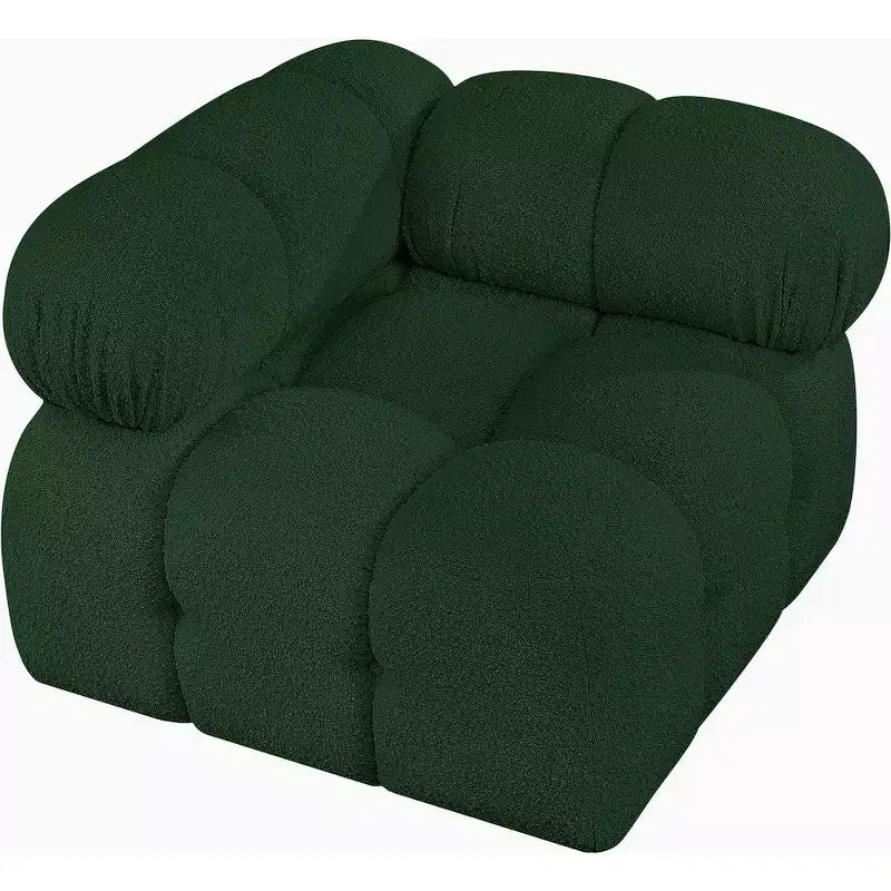 Meridian Furniture Ames Boucle Fabric Corner Chair