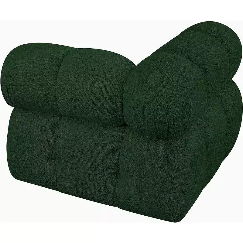 Meridian Furniture Ames Boucle Fabric Corner Chair
