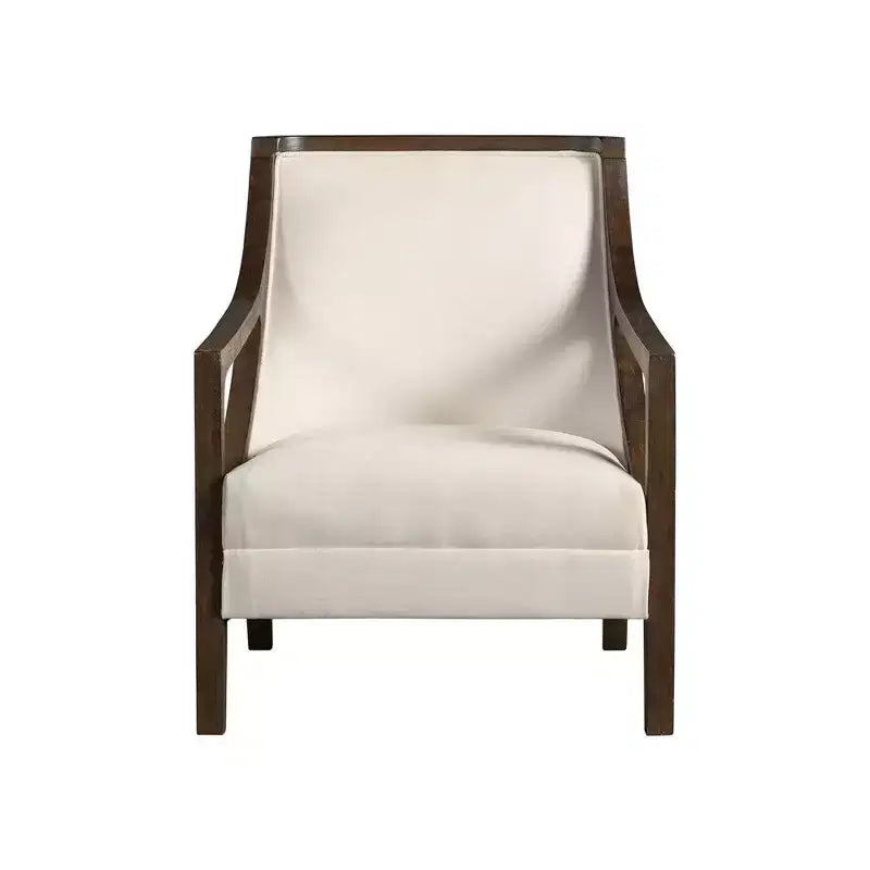 Dayna Accent Chair with Brown Frame Brown - Picket House Furnishings