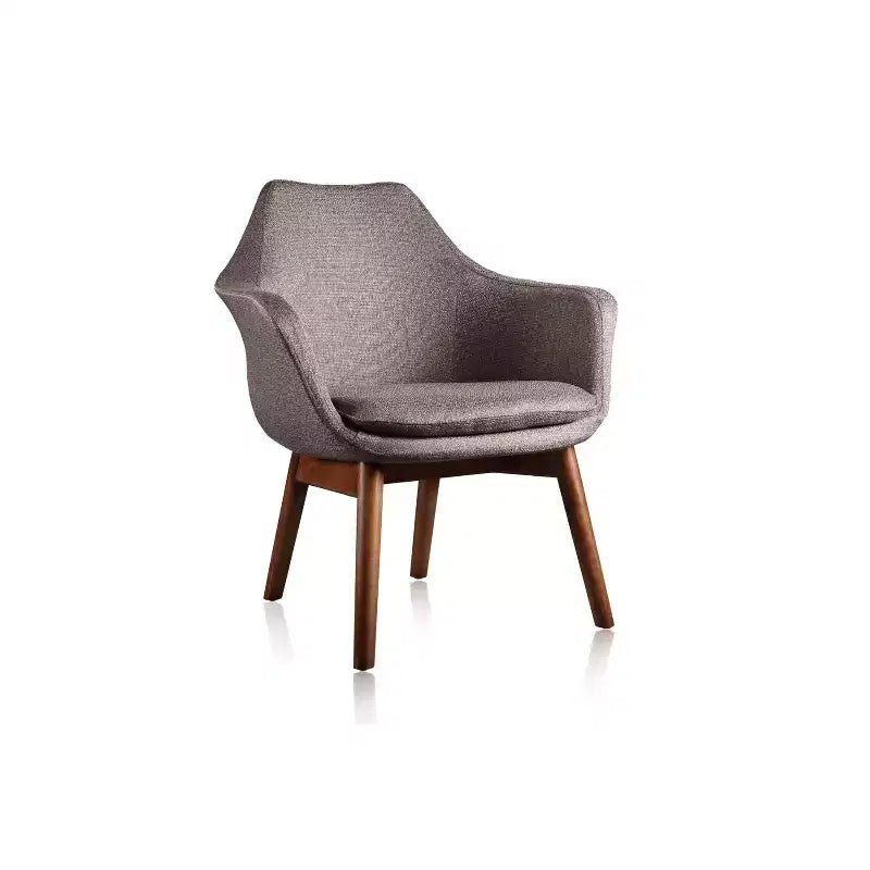 Fauteuil d'appoint en sergé Cronkite gris - Manhattan Comfort