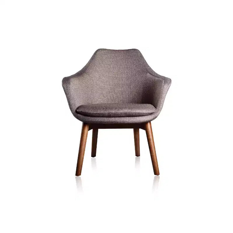 Fauteuil d'appoint en sergé Cronkite gris - Manhattan Comfort