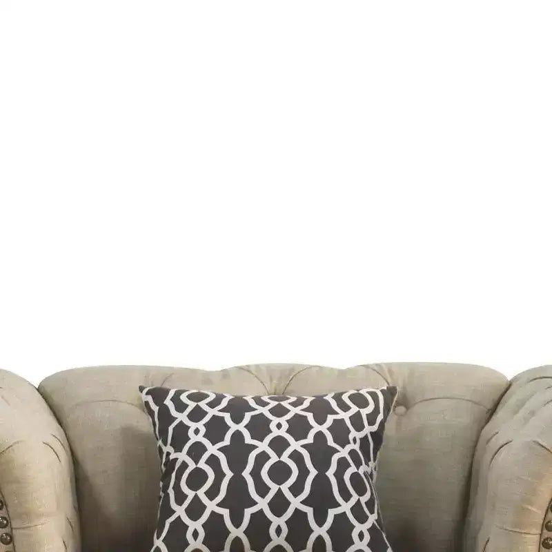 Acme Furniture Aurelia Accent Chairs Beige Linen