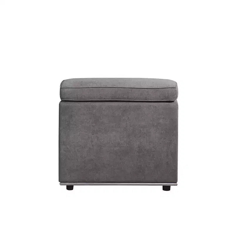 Acme Furniture Alwin Accent Chair Dark Gray Fabric