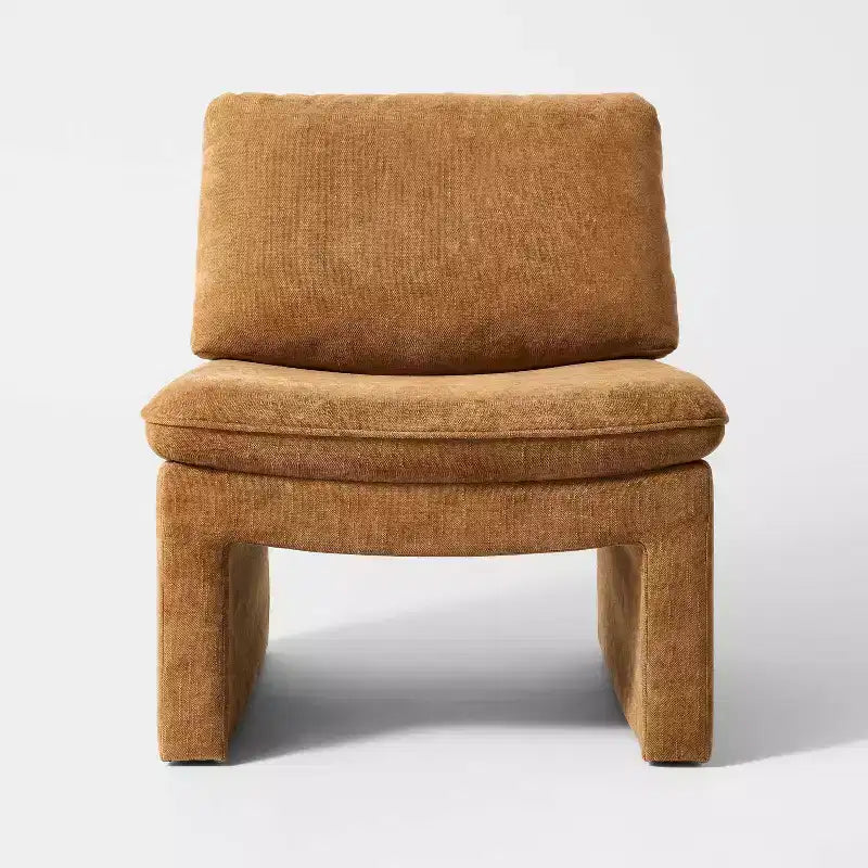 Saddle Seat Slipper Chair Camel - Threshold™ designed with Studio McGee