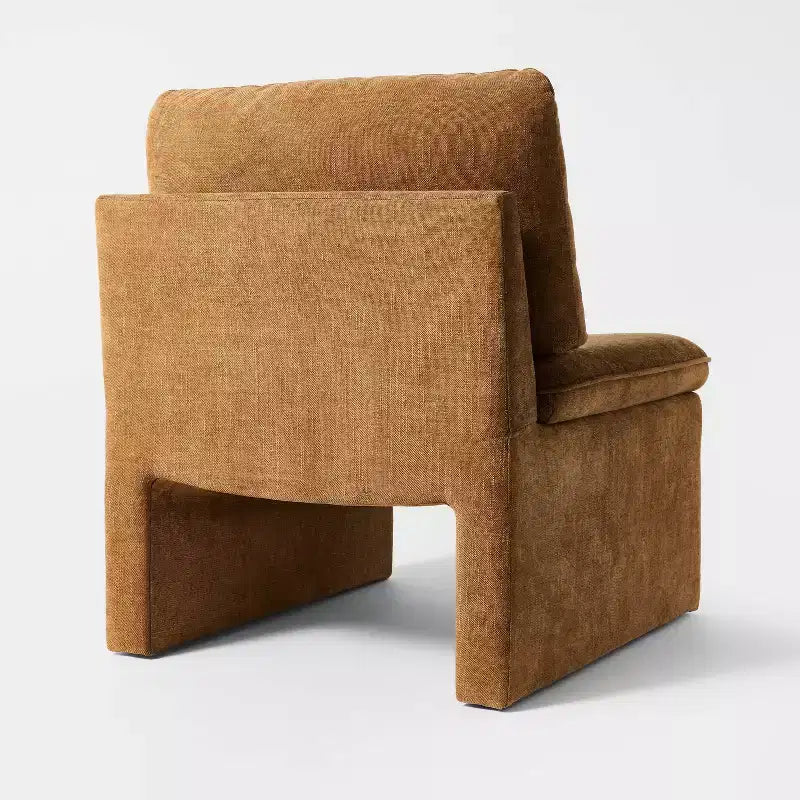 Saddle Seat Slipper Chair Camel - Threshold™ designed with Studio McGee