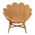 bali & pari Blossom Rattan Accent Flower Chair Honey