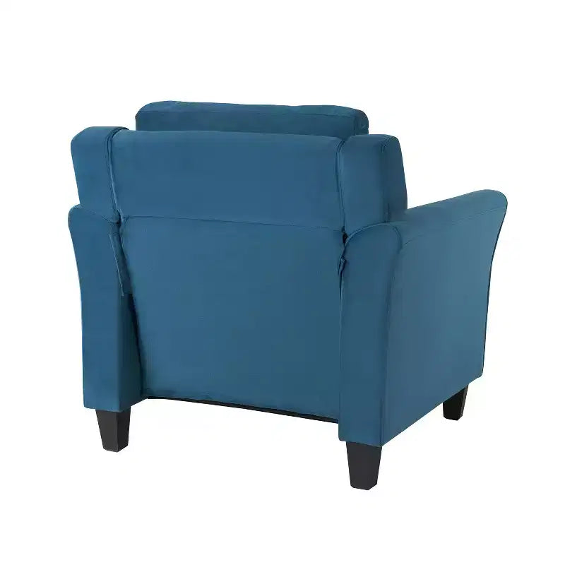 Lifestyle Solutions Harper Chair Blue Velvet