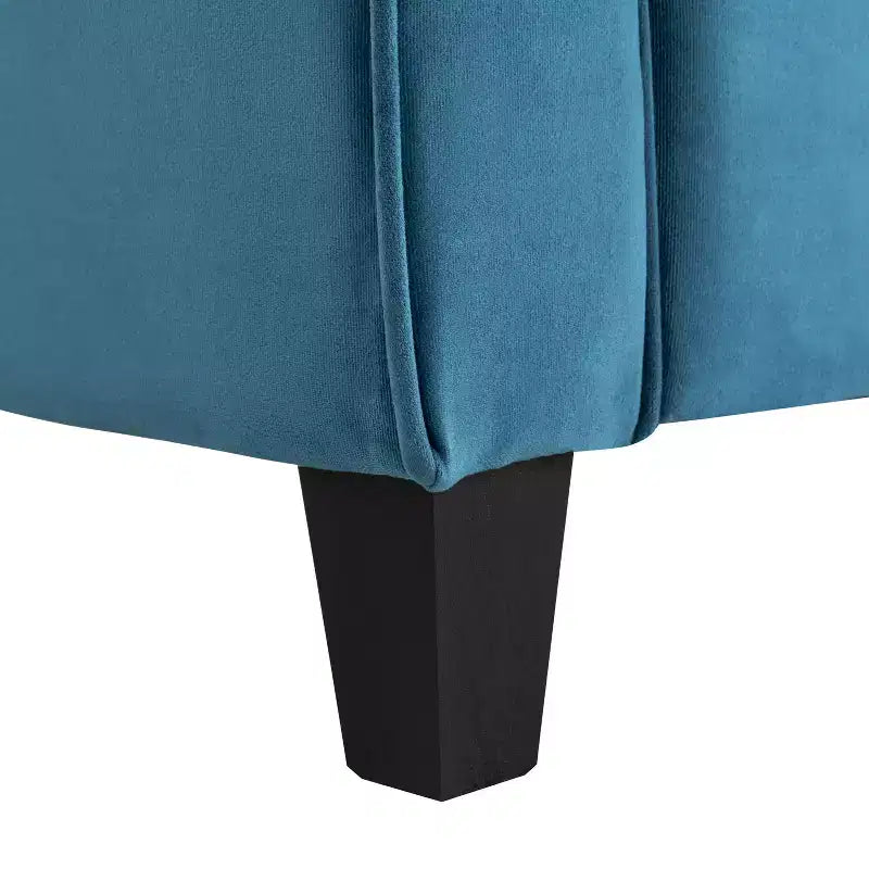 Lifestyle Solutions Harper Chair Blue Velvet