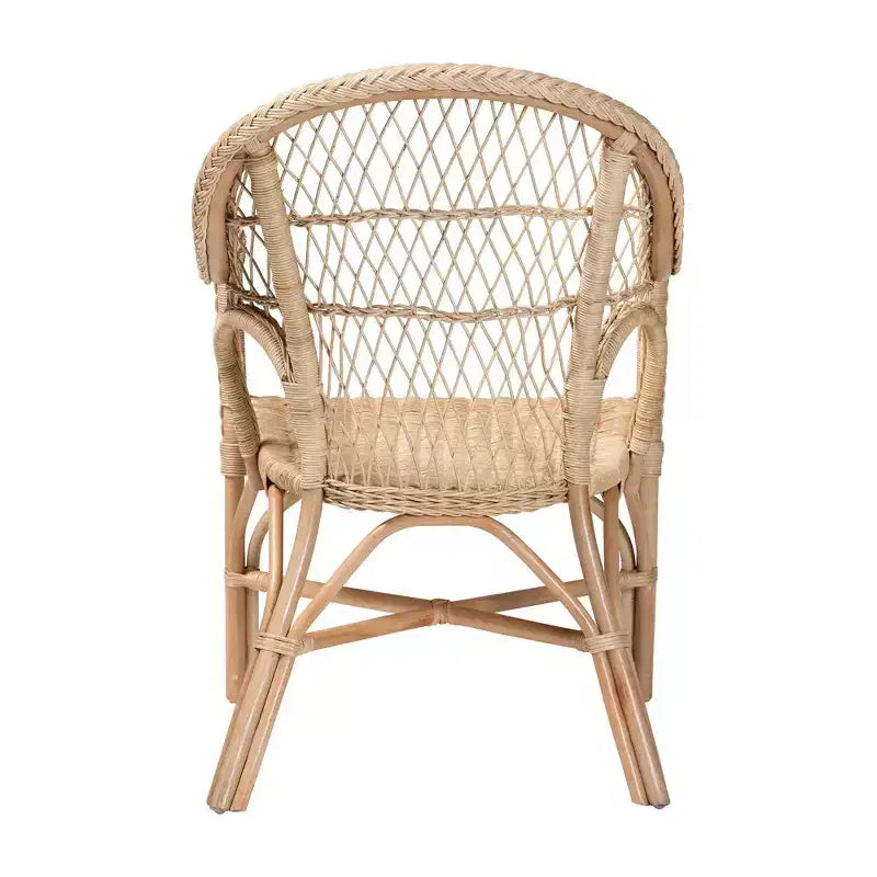 bali & pari Zaira Rattan Arm Chair Natural
