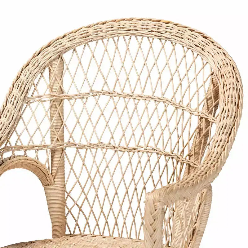 bali & pari Zaira Rattan Arm Chair Natural